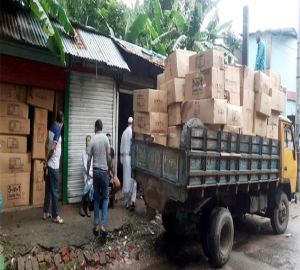 সিলেটে ৫০ লক্ষ টাকার মালামাল উদ্ধার